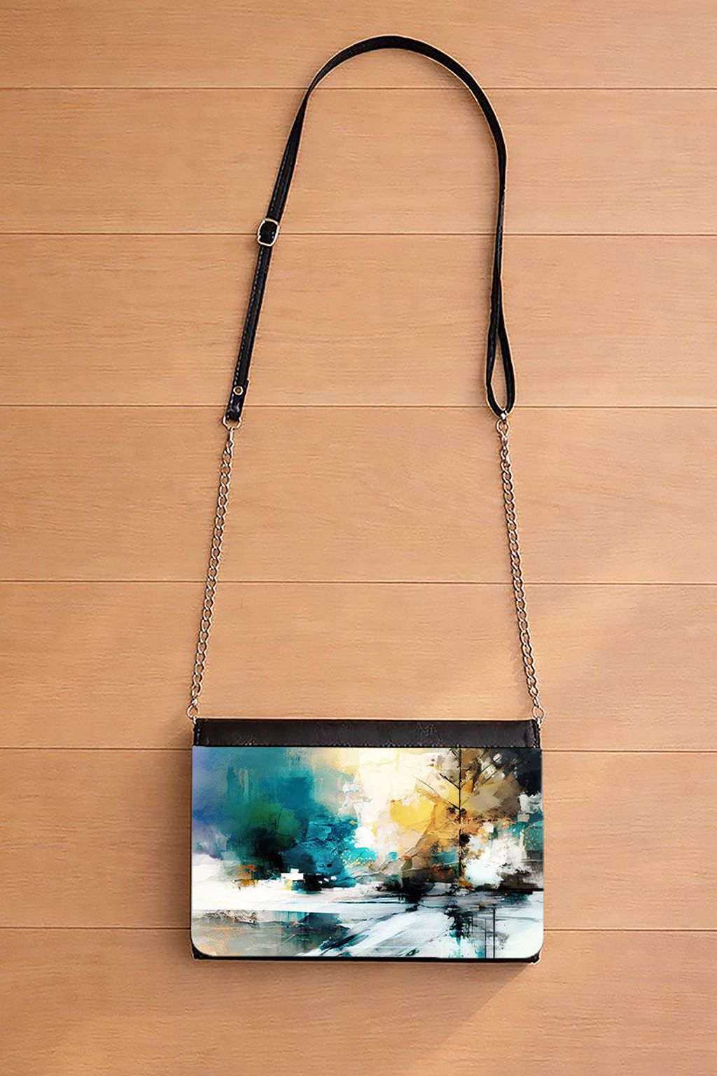 Morning Light Iris Structured Small Bag